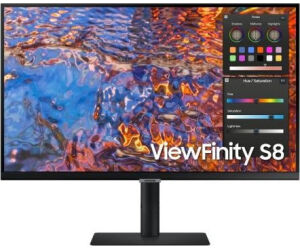 Monitor Profesional Samsung ViewFinity S8 S32B800PXP 32"/ 4K/ Negro
