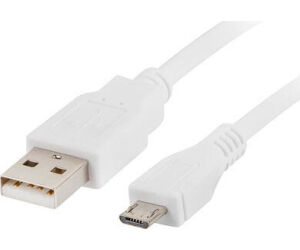 Cable Usb Lanberg 2.0 Macho/micro Usb Macho 1m Blanco