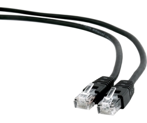 Cable Red Utp Gembird Cat 6 Negro 1m