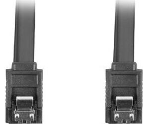 Cable sata iii lanberg 6gb - s hembra hembra clip metal 0.5m rojo