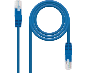 Nanocable Cable Red Latiguillo Rj45 Cat.6 Utp Awg24, Azul, 3.0 M (10.20.0403-bl)