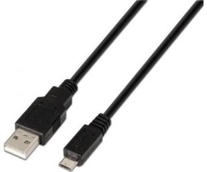 Cable Aisens Usb 2.0 Tipo A/m-micro B/m Negro 3.0m