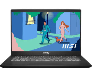 MSI Modern 14 C7M-402XES Ryzen5 8GB 512GB 14 AMD Ryzenâ„¢ 5 7430U Netbook 35,6 cm (14") Full HD DDR4-SDRAM SSD Wi-Fi 6E (802.11ax) FreeDOS Negro