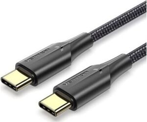 Cable Usb-c A Usb-c 2.0 3a 1 M Negro Vention