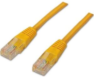 Cable de Red RJ45 UTP Aisens A135-0255 Cat.6/ 2m/ Amarillo