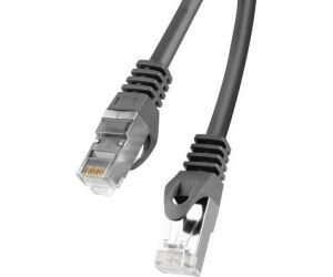 Cable Red Lanberg Latiguillo Cat.6 Ftp 1m Negro Fluke  Passed