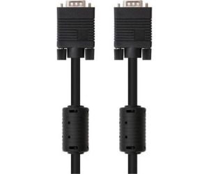 Cable de vídeo VGA-VGA M/M 10m. Negro