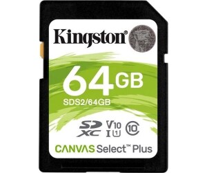 Tarjeta SDXC 64GB Canvas Select Clase 10