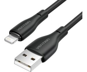 Cable 2.0 Usb A Lightning 1 M Negro Vention