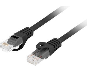 Cable Red Lanberg Latiguillo Cat.6 Utp Lszh Cu 1.5m Negro Fluke  Passed