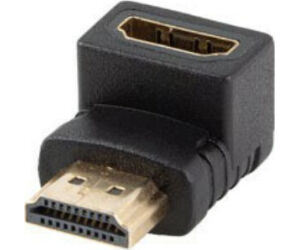 Adaptador hdmi 4k lanberg macho - hembra angulo abajo