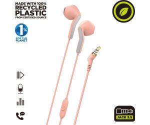 Muvit for change auriculares estreo e56 3.5mm rosas