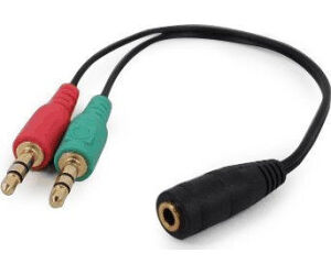 ADAPTADOR GEMBIRD 2x 3.5MM A 4 PIN SOCKET