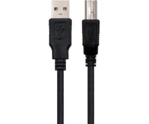 Ewent Cable USB 2.0 "A" M a "B" M 1,8 m