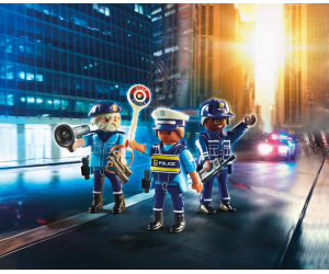 Playmobil ciudad set figuras policias