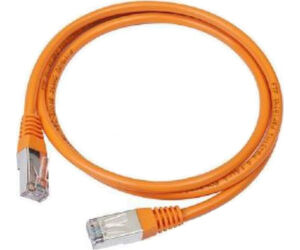 Cable CAT5E UTP moldeado 0,5m Naranja