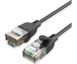 Cable de Red RJ45 UTP Vention IBIBD Cat.6A/ 50cm/ Negro
