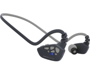 Auriculares micro energy sistem sport 3 plata bluetooth -  secure fit -  ipx4 -  control de voz -  aptx