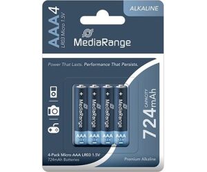 Pilas Alcalinas Mediarange Aaa