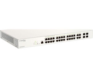 D-LINK SWITCH SMART NUCLIAS CLOUD 28 PUERTOS 10/100/1Gbit w/4 Gbit.SFP 370W PoE+