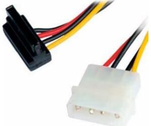 Nanocable CABLE SATA ALIMENTACION ACODADO 5.25"(MOLEX 4PIN)/M-SATA/H 16 CM OEM