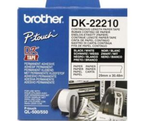 Etiquetas Brother Dk22210
