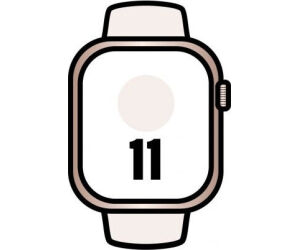 APPLE WATCH SERIES 11 CAJA ORO ROSA GPS 46mm CORREA ROSA S/M
