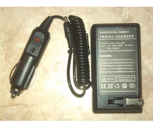 Cargador para baterías NP-40 de viaje