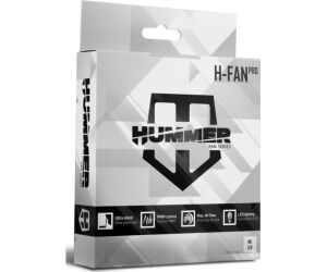 Ventilador caja nox hummer h - fan led blanco 120mm