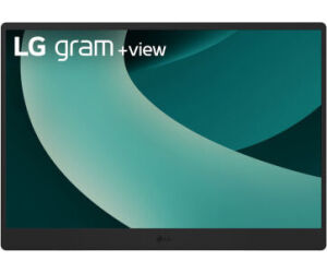 LG 17MT70 Monitor portátil Negro, Acero inoxidable 43,2 cm (17") LED 2560 x 1600 Pixeles