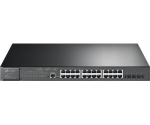 TP-LINK JETSTREAM SWITCH 24 PORT Gbit RACK PoE+ 4 SFP+ 10G