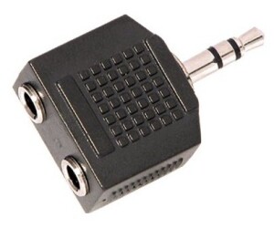 Cable de audio miniJack-miniJack M/H 5m. Negro