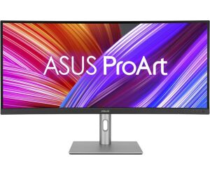 Monitor Profesional Asus ProArt Display PA34VCNV 34"/ UWQHD/ Multimedia/ Regulable en altura/ Negro y Plata