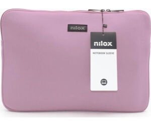 Funda nilox para portatil 13.3pulgadas rosa