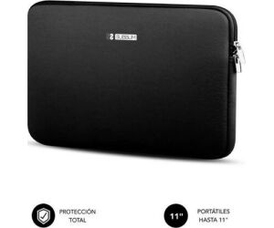 Funda Portatil Subblim Business Laptop Sleeve Neoprene 11" Black
