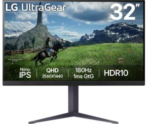 Lg 32gs85q 31.5 pulgadas 1ms 2560 x 1440 hdmi displayport reg. altura