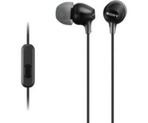 Auriculares con micrófono MDR-EX15AP Negro