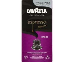 Cápsula Lavazza Espresso Maestro Intenso para cafeteras Nespresso/ Caja de 10