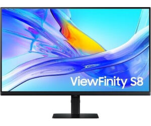 Monitor Profesional Samsung ViewFinity S8 S80UD S32D800UAU 32"/ 4K/ Regulable en altura/ Negro