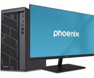 Kit ordenador phoenix core i3 8gb 512gb w11pro + monitor prisma 27 pulgadas