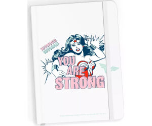 Cuaderno Wonder Woman Dc Blanco