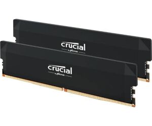 Memoria ram ddr5 32gb 2x16gb crucial pro - udimm - 6400 mhz - pc5 - 51200 - cl38