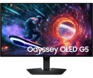 Monitor Gaming Samsung Odyssey G5 G50SF S27FG500SU 27"/ QHD/ 0.03ms/ 180Hz/ OLED/ Negro