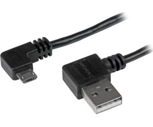 Startech Cable 1m Micro Usb Acodado A Derecha