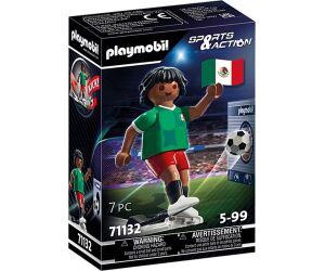Playmobil jugador de futbol -  mexico