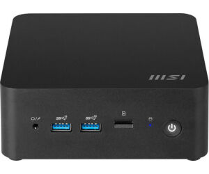 MSI CUBI NUC 1MG-238BEU PC/estación de trabajo barebone 0.84L sized PC Negro 120U Intel® SoC