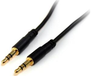 Startech Cable 3m Delgado Audio 3,5mm Macho