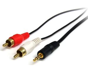 Startech Cable 1,8m Audio 3,5mm A 2x Rca Macho