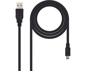 Cable USB A-miniUSB M/M 1m.