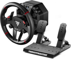 Thrustmaster T598 Negro, Rojo USB Volante + Pedales PC, PlayStation 4, PlayStation 5